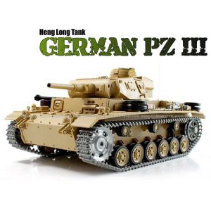 Ру танк Heng Long 1/16 Panzerkampfwagen III (Германия) 2.4G RTR
