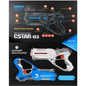 Лазерный бой CS Toys, 2 пистолета - BB8803A