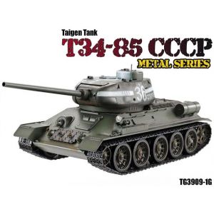 Радиоуправляемый танк Taigen T34-85 СССР 2.4G RTR (зеленый) 1:16