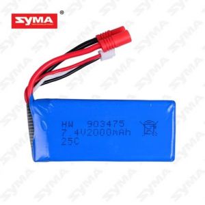 Аккумулятор 7,4v 2000мАч Syma X8C, X8W, X8G, X8HC, X8HW, X8HG