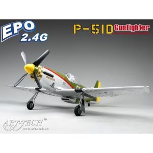 Самолет P-51D Gunfighter Commemorative Edition EPO на р/у Art-Tech 21088